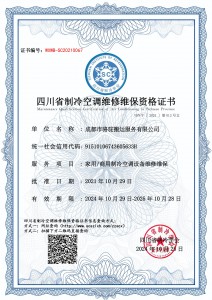 成都市骆驼搬运服务有限公司-维修维保资质